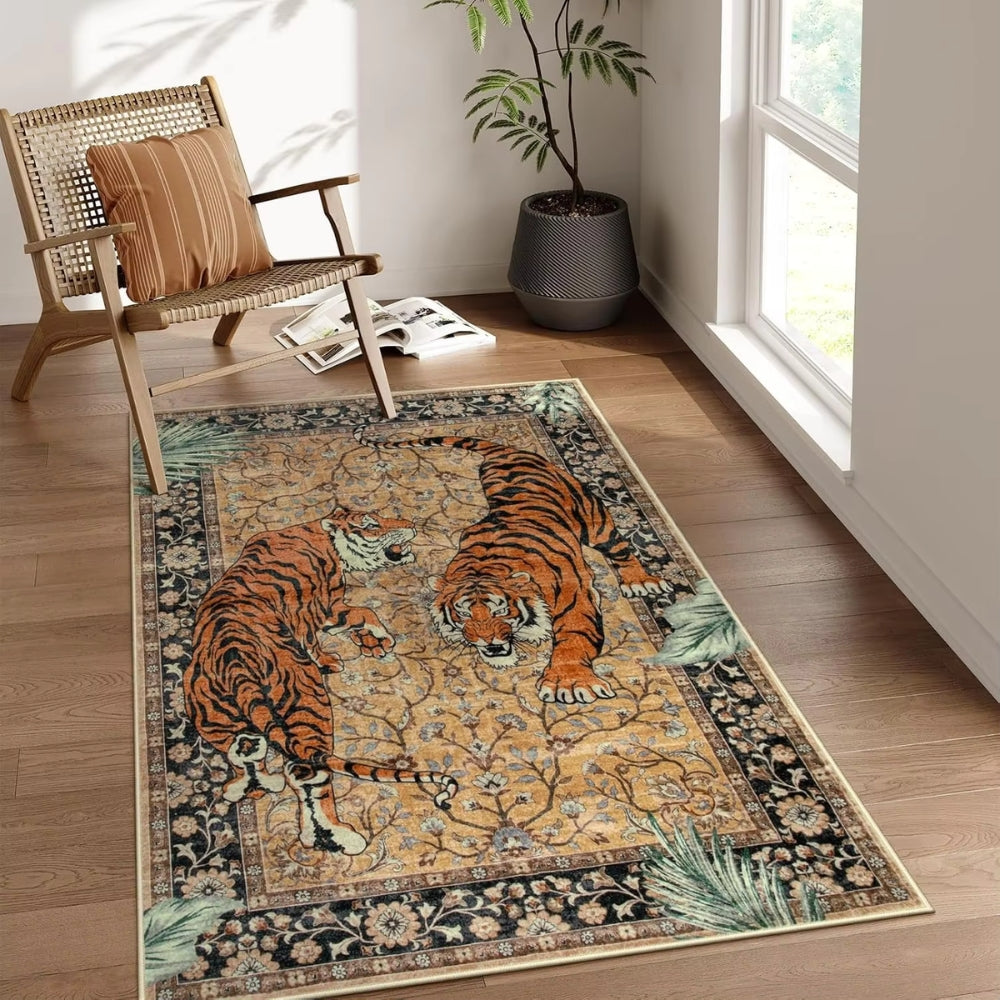 Wild Animal Print Area Rug Carpet - Luxicro
