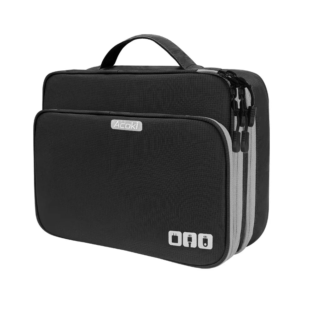 Premium Electronic Accessory Storage Case - Luxicro