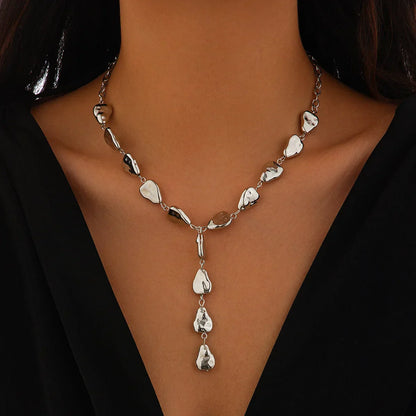 Boho Chic Stone Layering Necklace