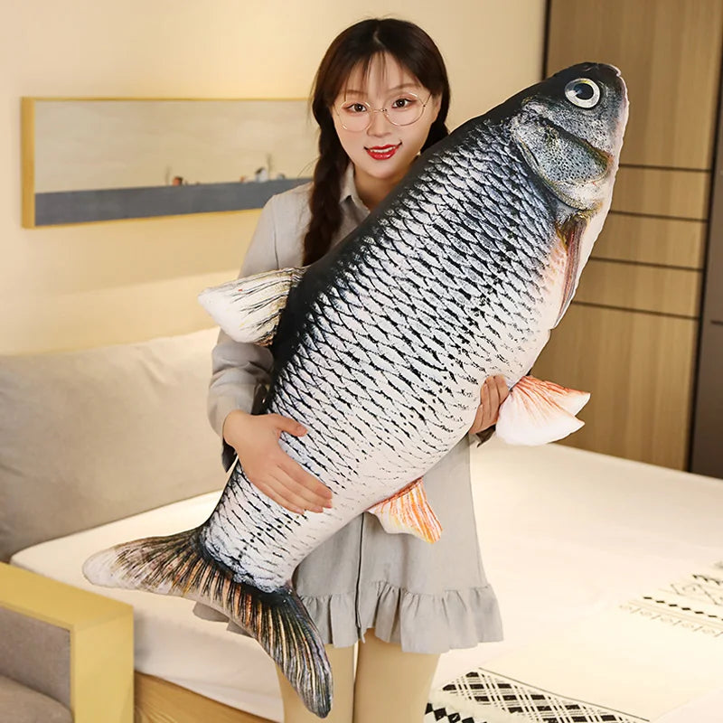 Jumbo Fish Soft Cushion Pillow