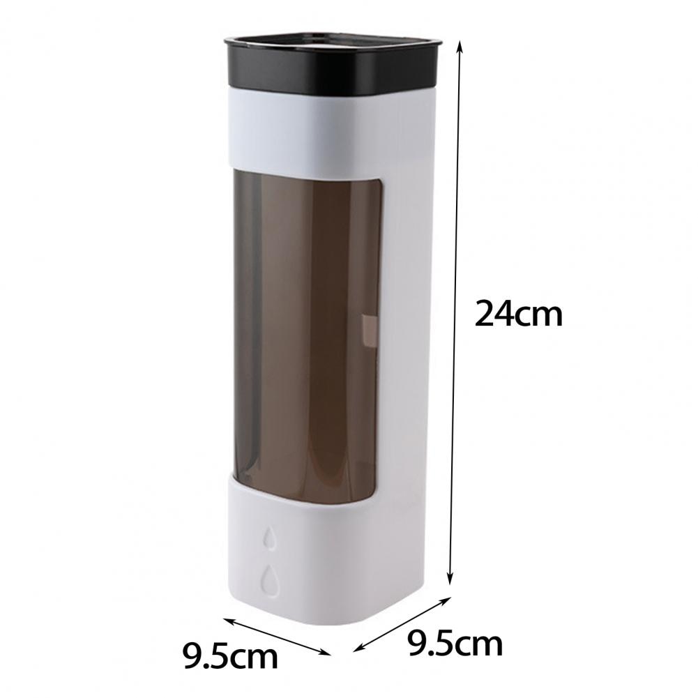 Simple Adhesive Wall Paper Cup Dispenser