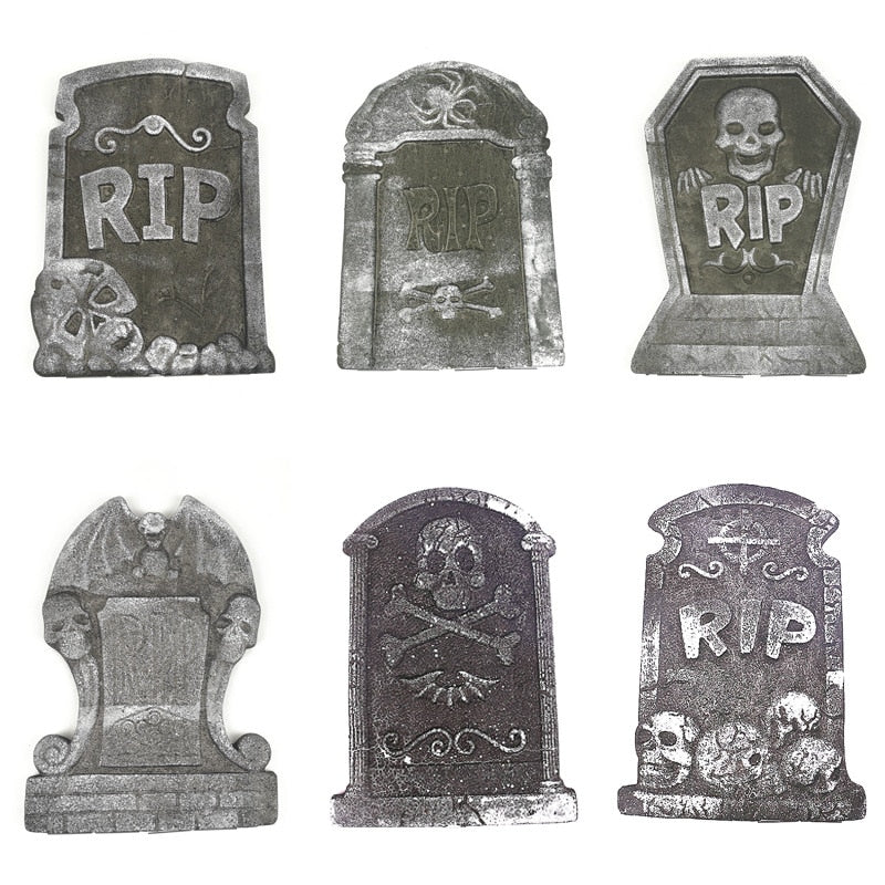 Haunted House Halloween Tombstone Prop