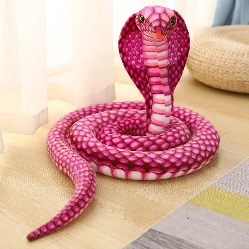 Colorful Snake Plush Toy
