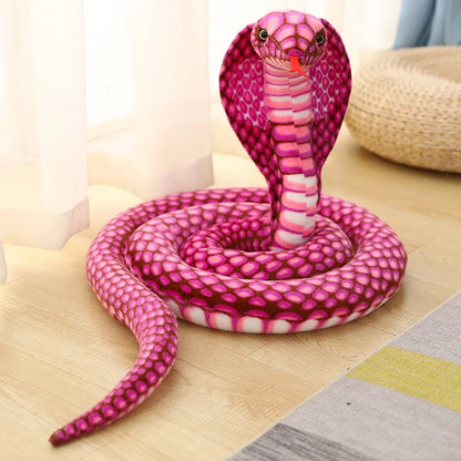 Colorful Snake Plush Toy