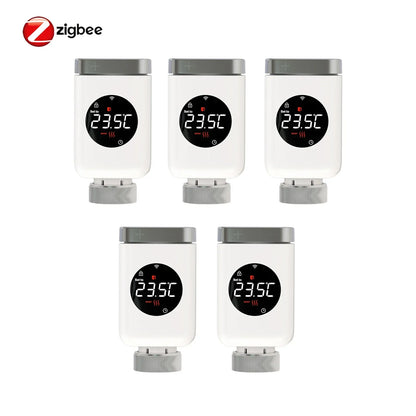 Wireless Thermostat Valve with WiFi and Remote Control