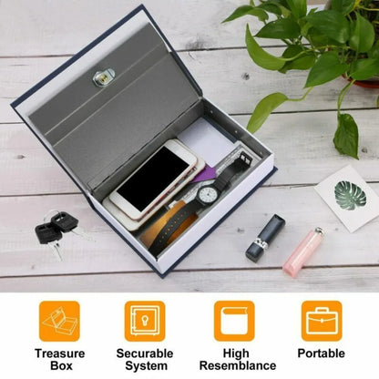 Hidden Safe Book Box with Lock