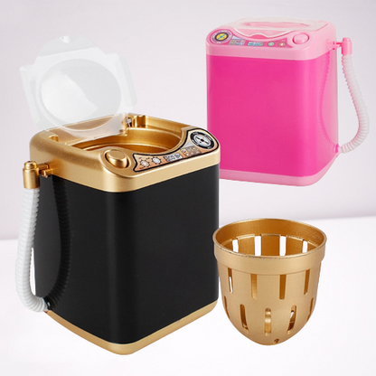 Compact Travel Makeup Brush Cleaning Tool