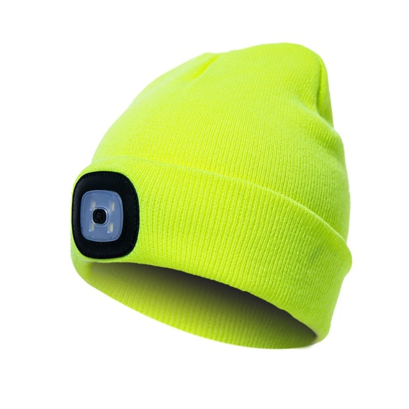Cozy LED Illuminated Cold Weather Hat