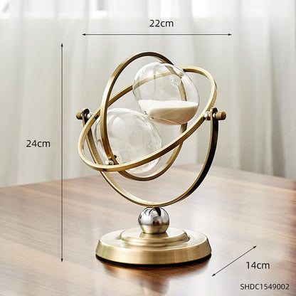 Classic Glass Office Timer Ornament