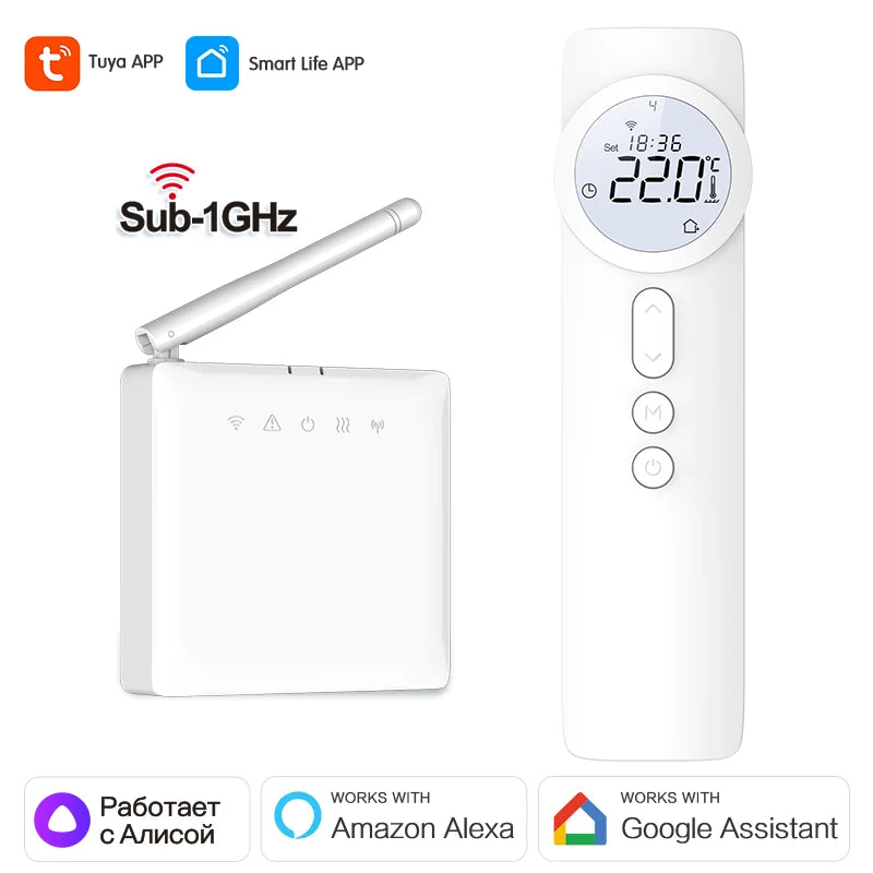 Intelligent WiFi Thermostat for Gas Boilers and Heating