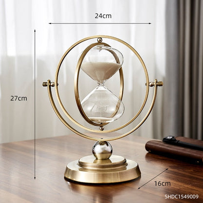 Classic Glass Office Timer Ornament