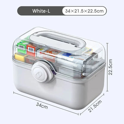 Compact Medical Storage Container Box
