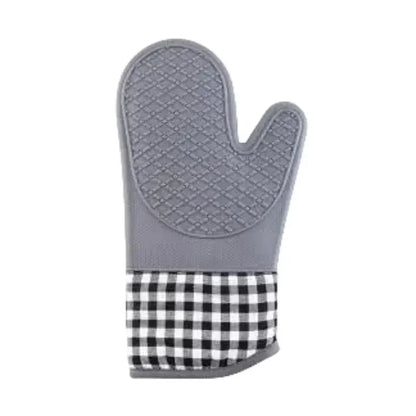 Durable Silicone Oven Mitts for BBQ Protection - Luxicro