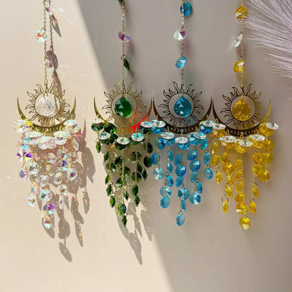 Beautiful Crystal Glass Suncatcher Ornament