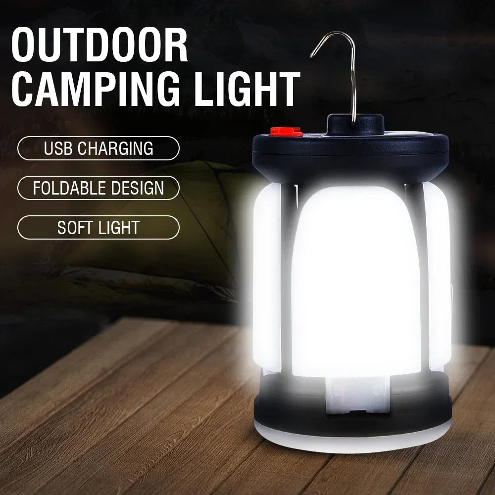 Bright Portable Solar Powered Camp Light