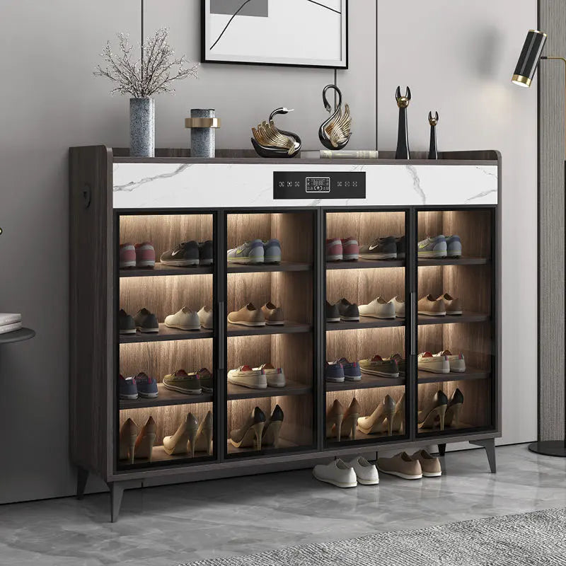 Space Saving Stackable Shoe Storage Rack - Luxicro