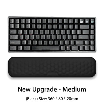 Comfortable Ergonomic Mouse Pad with Gel Wrist Rest