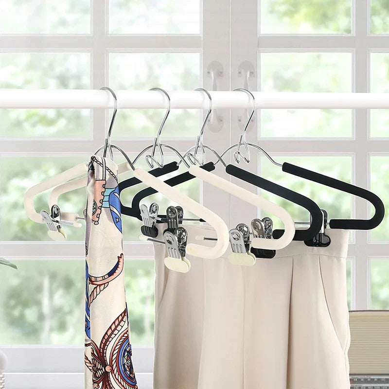 Space Saving Collapsible Closet Storage Hangers