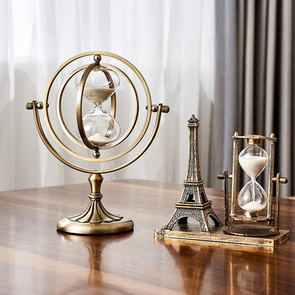 Classic Glass Office Timer Ornament