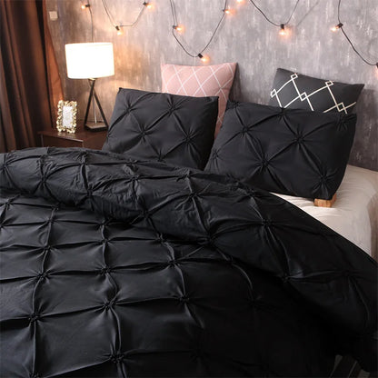 Luxury Ruffled 3 Piece Bedding Set