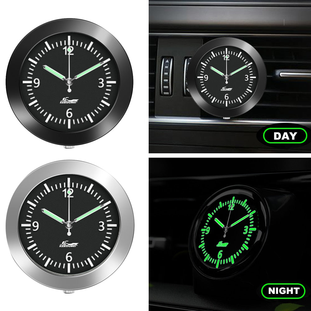 Adhesive Auto Dashboard LED Clock