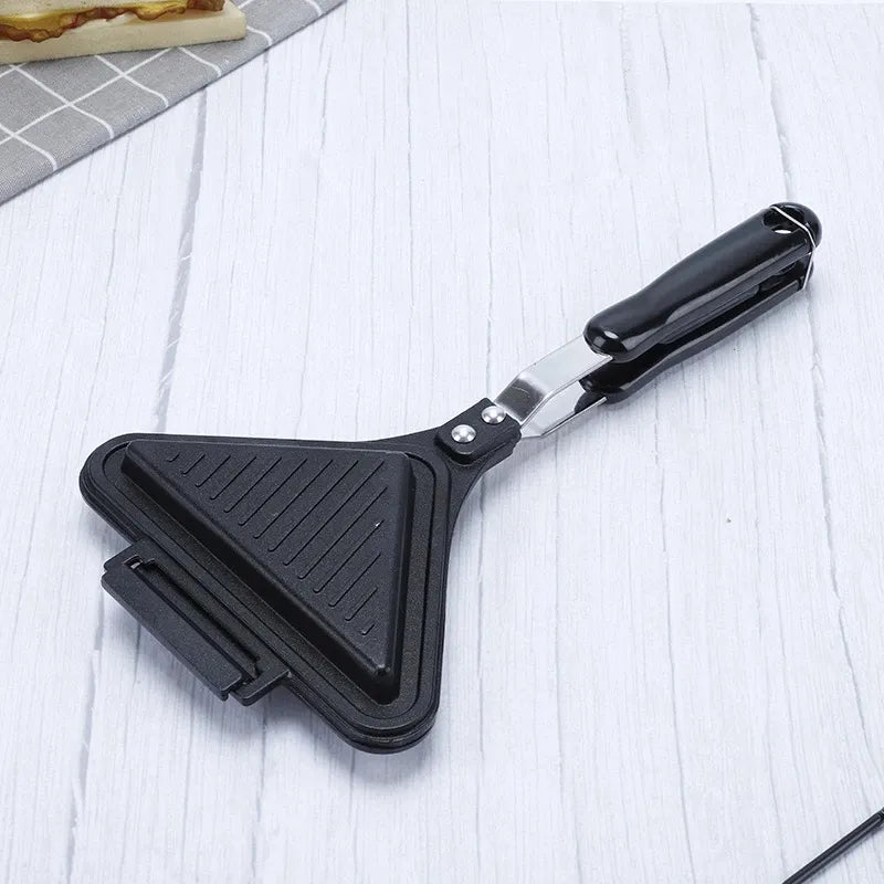 Space Saving Electric Sandwich Grill Press - Luxicro