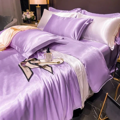 Soft Luxe Silk Bed Sheet Set