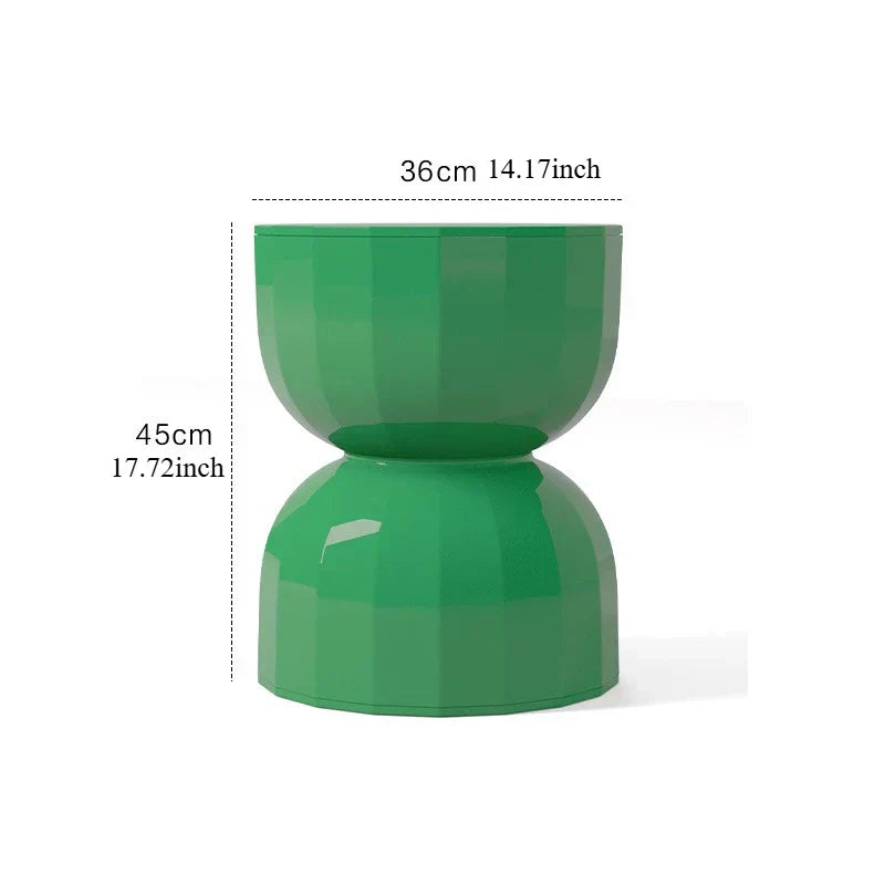 Sleek Simple Glass End Table