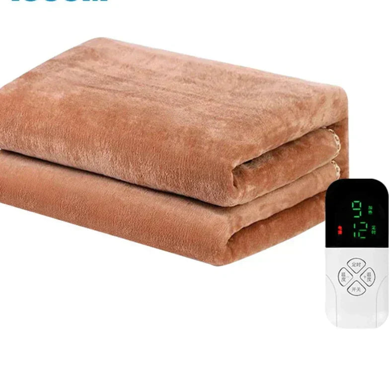 Warm Electric Blanket with Digital Temperature Control - Luxicro