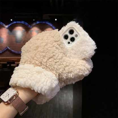 Soft Fur Touch iPhone Case Cover