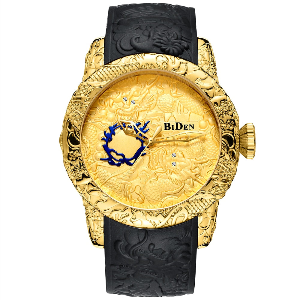 Classic Mythical Stone Timepiece