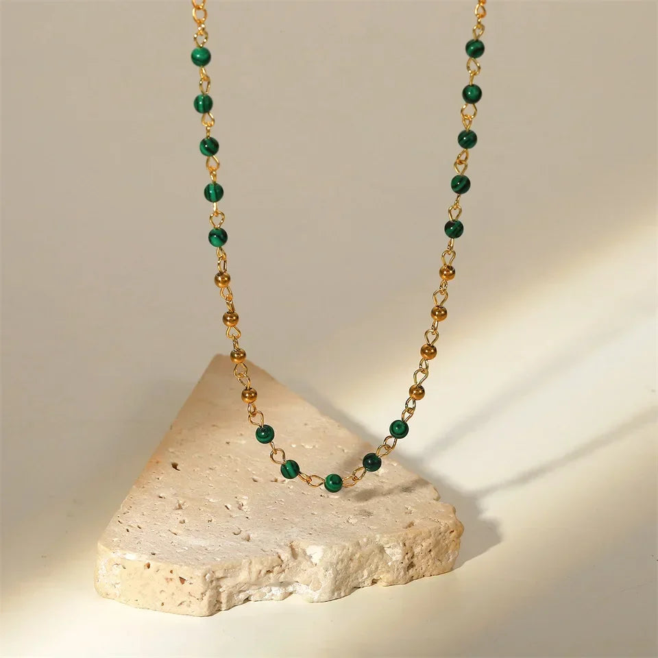 Elegant Luxury Stone Pendant Necklace - Luxicro