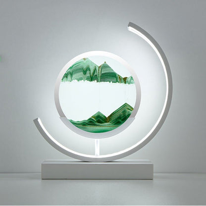 Sleek Contemporary 3D LED Desk Lamp