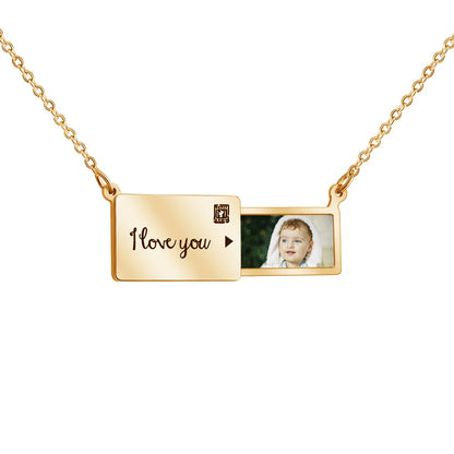 Personalized Photo Locket Pendant Necklace - Luxicro