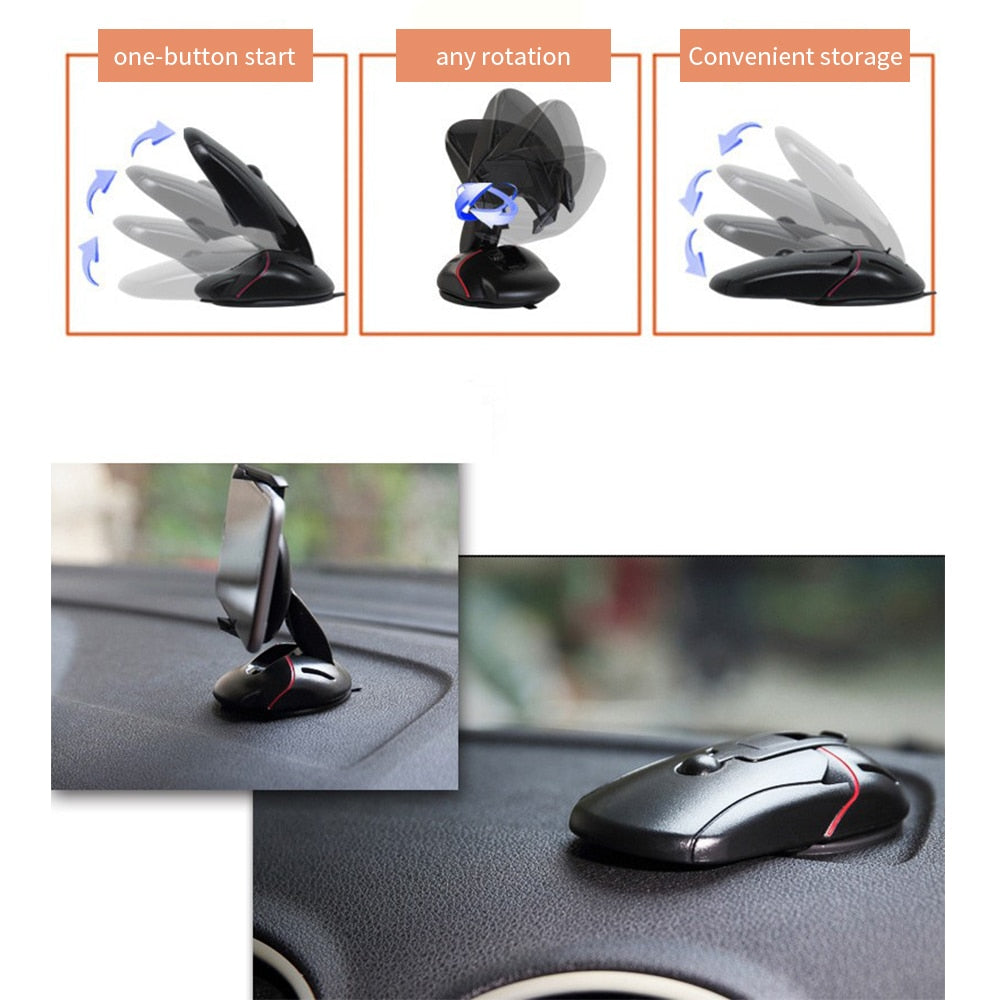 Flexible Adjustable Car Phone Mount Holder