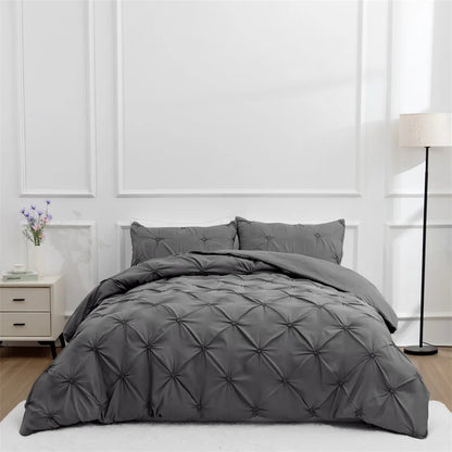 Luxury Ruffled 3 Piece Bedding Set