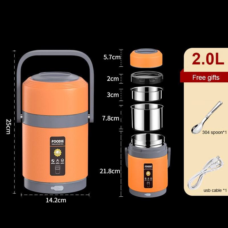 Warm Portable Electric Lunch Heater Box