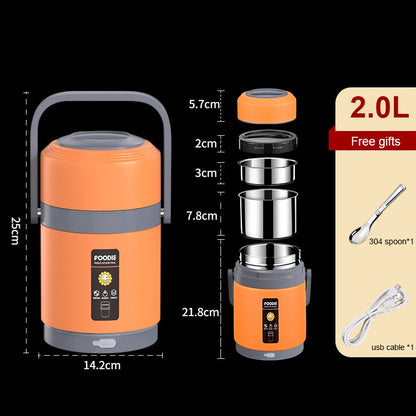 Insulated Thermal USB Powered Lunch Container Box