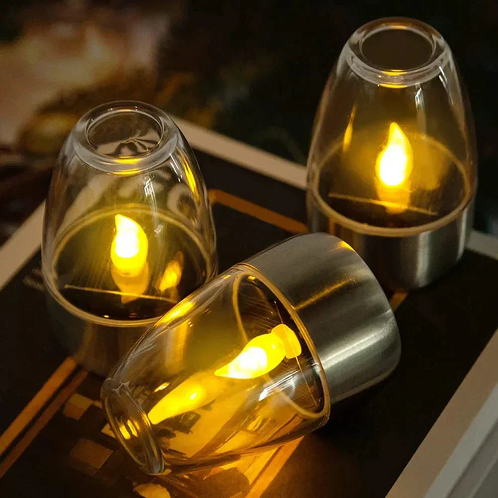 Garden Solar LED Lantern Soft Warm Light - Luxicro