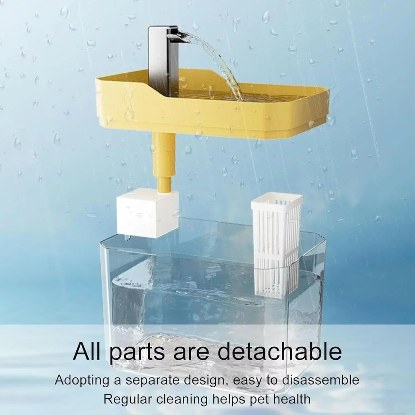 Automatic Pet Drinking Water Dispenser Station