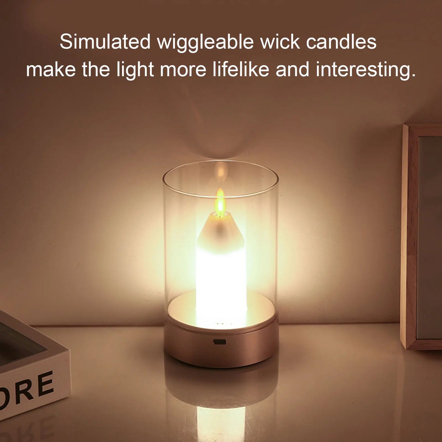 Bright Dimmable LED Table Lamp with USB Charger