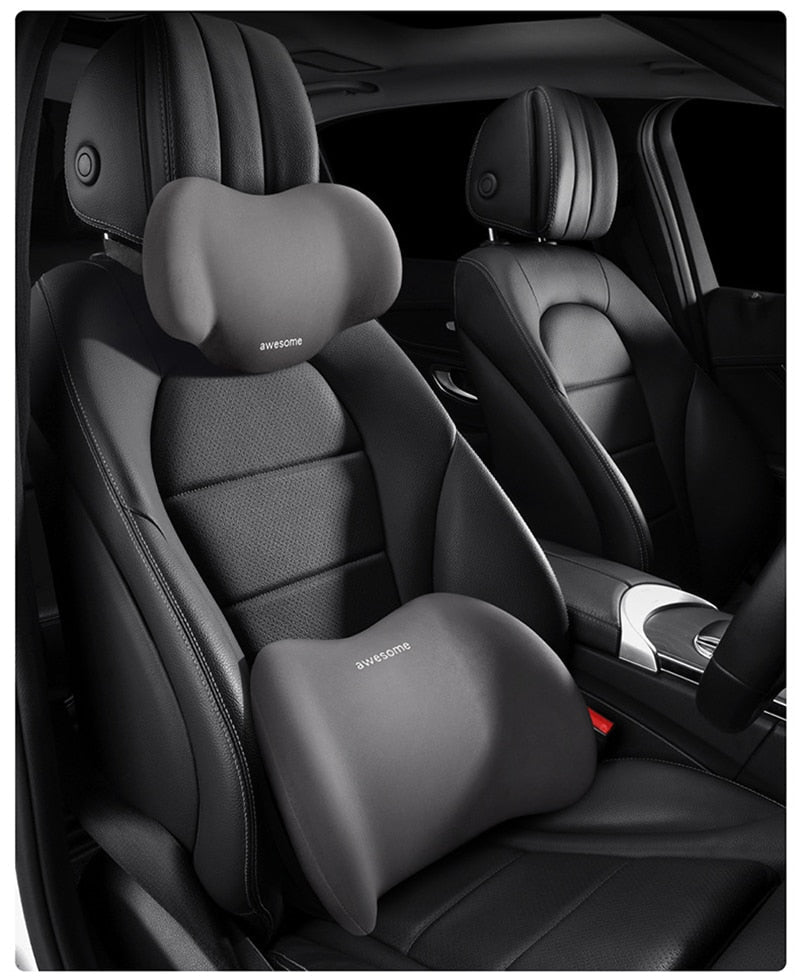 Comfortable Memory Foam Car Headrest Pillow
