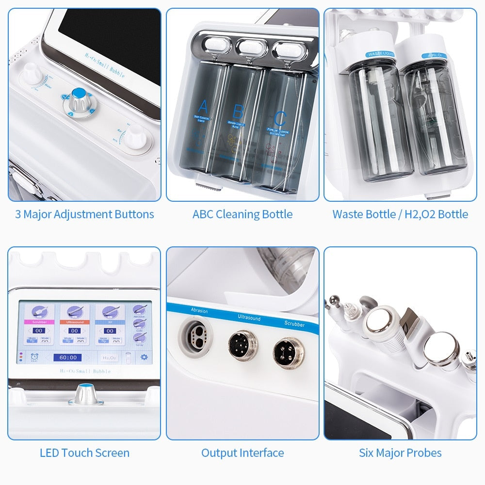 Advanced 6-in-1 Facial Spa Machine for Home Use