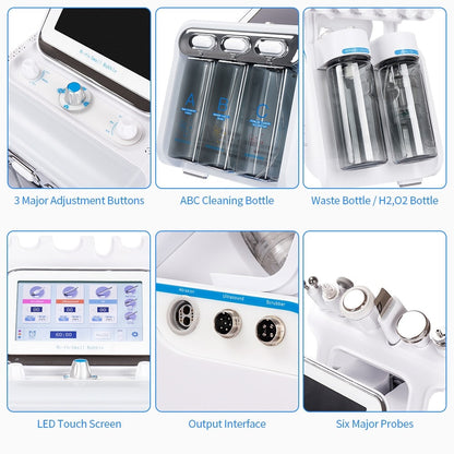 Advanced 6-in-1 Facial Spa Machine for Home Use