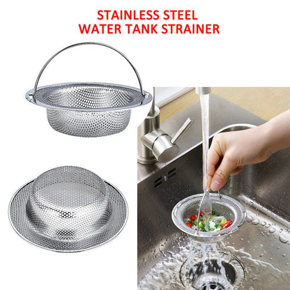Simple Mesh Kitchen Sink Filter Stainless Steel Strainer