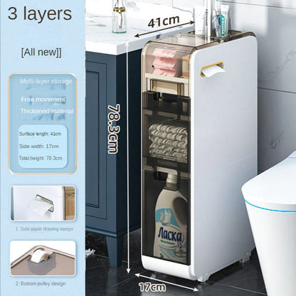 Compact Modern Bathroom Storage Cabinet