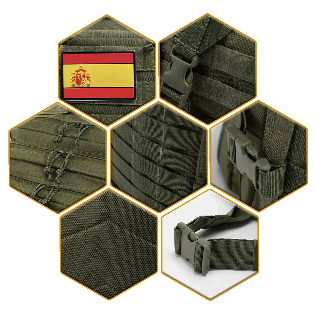 Durable Outdoor Hiking Backpack with Molle System