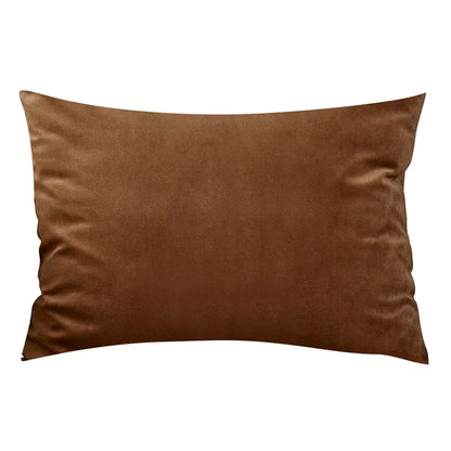 Luxurious Soft Black Cushion Cover