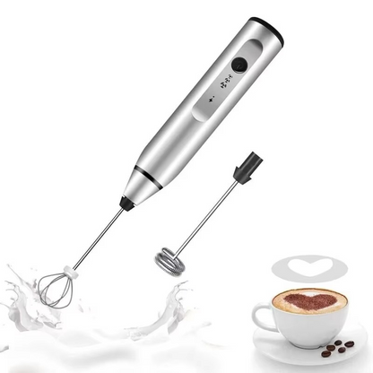 Compact USB Handheld Milk Frother and Mini Blender