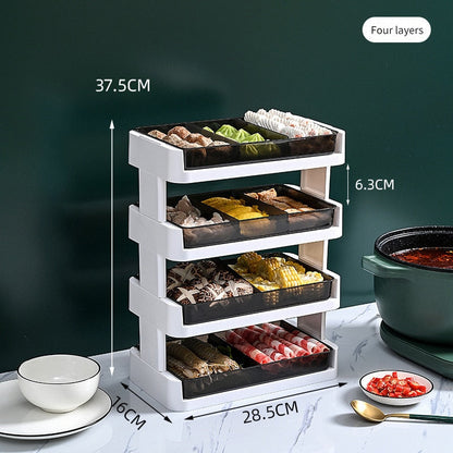 Space Saving Kitchen Shelf Organizer Rack